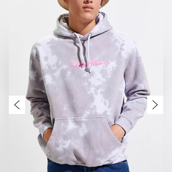 KEITH HARING pullover hoodie size Large - Picture 2 of 10